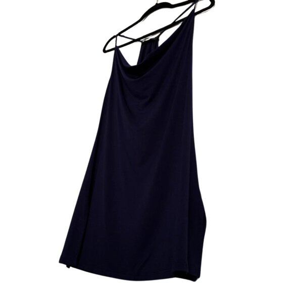 Naked Princess Navy Blue Mini Tank Dress Beachwear Nightwear - Size Small - Picture 4 of 14